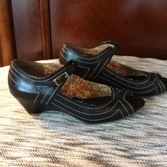 SOHO Lab peep toe pumps - Picture 6 of 8